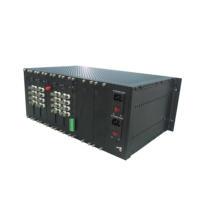 - 2U, 4U Chassis for Card Video Multiplexer